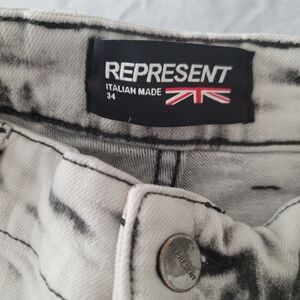 Represent Italian Made Jean Shorts